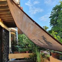 1 pièce Filet d'ombrage extérieur en PE, voile d'ombrage respirante et protégée contre les UV pour balcon, jardin, patio, cour arrière