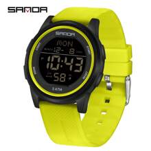 SANDA. SANDA Men's Luxury Sports Electronic Wrist Watch, Shock Resistant, Waterproof, Chronograph, Stopwatch, Alarm, Multi-Function LED Digital Watch - one-size - View 15