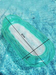 1 pieza Silla flotante inflable de ola transparente, flotador de piscina y playa para adultos, para uso en fiestas, regalo perfecto de verano, balsa de piscina, tumbona multifuncional para diversión y relajación de vacaciones de adultos, artículos esenciales de playa, accesorios de playa