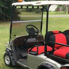 Golf Cart Fold Down Tinted Windshield Windscreen For EZGO TXT 1994-2013 2014