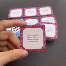 This Is A Mini-Sized Couple Paper Card Game, Perfect For Parties And Table Games.,Adult Party Games Suitable For Halloween/Christmas/Thanksgiving - Blue - View 2