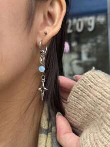 A Pair Of Polaris Earrings Y2k Goth Alternative Fashion Earrings