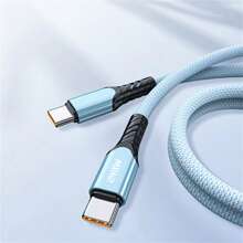 NNBILI 240W 5A USB C Type C Fast Charging Data Cable, Compatible With Samsung S25 S24 S23 S22, Compatible With Huawei , Compatible With IPhone 17 16 15 Smartphones (Note: This Product Only Supports 240W Power Output When Used With The Original Charger.) - 240W C-c - View 21