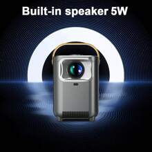 NetHong New Projector For Home Wall Projection 1080p Ultra HD Bedroom Projection TV UK