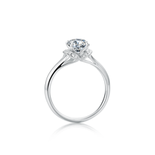 1 件 925 纯银 1 克拉莫桑石钻石戒指，适合作为母亲节礼物，附有 GRA 证书