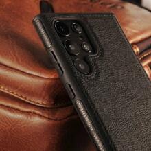 防震超薄皮套适用于三星 Galaxy S25 S24 S23 S22 Plus Ultra 保护套，适合生日、母亲、家人、朋友、男朋友、女朋友 - 藍色 - 查看 4