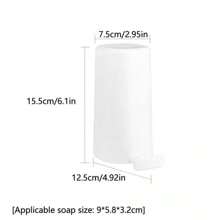 1SET Soap Grinder Dispenser Powder Maker Waterproof For Bathroom Washroom Kitchen Adjust - White - View 12