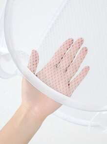 1/4pcs Foldable Hamper With Side Pocket, Large Capacity Laundry Basket