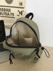 Couples Casual Large Capacity Solid Color Fashion Shoulder Bag, Sling Bag, Multi-Pocket Crossbody Bag - Multicolor - View 11