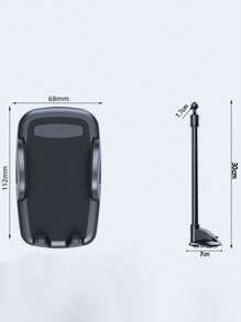 Universal Car Windshield Cellphone Mount Flexible Long Arm Mobile Phone Holder For Car 360 Degree Rotation Holder - Black - View 11