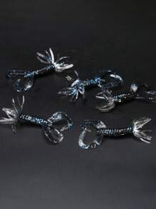 SOUGAYILANG 5 PCS Colorful Squid Soft Lures Pack: 5 Vibrant Shades To Maximize Bite Success - Multicolor - View 14