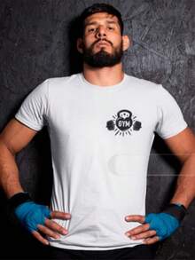 Playera Sublimada Diseños Para GYM - Negro - Ver 2