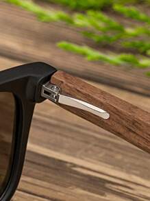 Personalized Wooden Fashion Glasses For Boy, Groomsmen Fashion Glasses, Custom Engraved Fashion Glasses, Groomsmen Proposal, Wedding Christmas Gift For Boy Engraved,Vintage,Contracted,Funny,Stylish Back To School - Multicolor - View 6