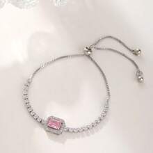 1pc Women's Fashion Elegant Luxury Crystal Bracelet