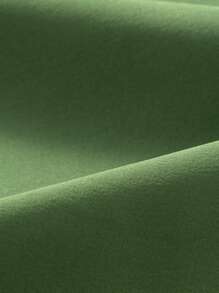 男士运动短裤，男友风，夏季字母印花开衩裤脚，弹力条纹裤，抽绳拉链口袋，适合跑步、锻炼、健身 - 綠色 - 查看 7