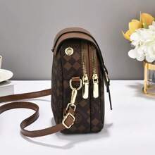 2026 New Women'S Mobile Phone Bag - Multi-Layer, Practical, Niche, Versatile, Large Capacity Small Bag, Ladies' Fashionable, Lightweight Shoulder Bag/ Single Shoulder Bag/ Crossbody Bag,Ideal Christmas Gift. - Coffee - View 5