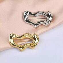 1 pièce Broche en forme de lèvres , épinglette de revers de haute qualité et brillante, convient pour être associée à un pull, une écharpe, un accessoire