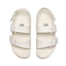 Skechers 女士轻便休闲泡沫舒适拖鞋、户外沙滩鞋、浴室拖鞋、休闲人字拖 111597-WHT - 白色 - 查看 3