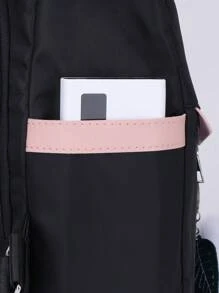 Mochila antirobos, casual, sencilla y versátil para el transporte diario de mujeres, mochila pequeña y elegante para viajes al aire libre, mochila de gran capacidad adecuada para la escuela, la universidad, la escuela secundaria, el transporte diario, el trabajo de oficina, los viajes al aire libre, los deportes, las salidas y las compras