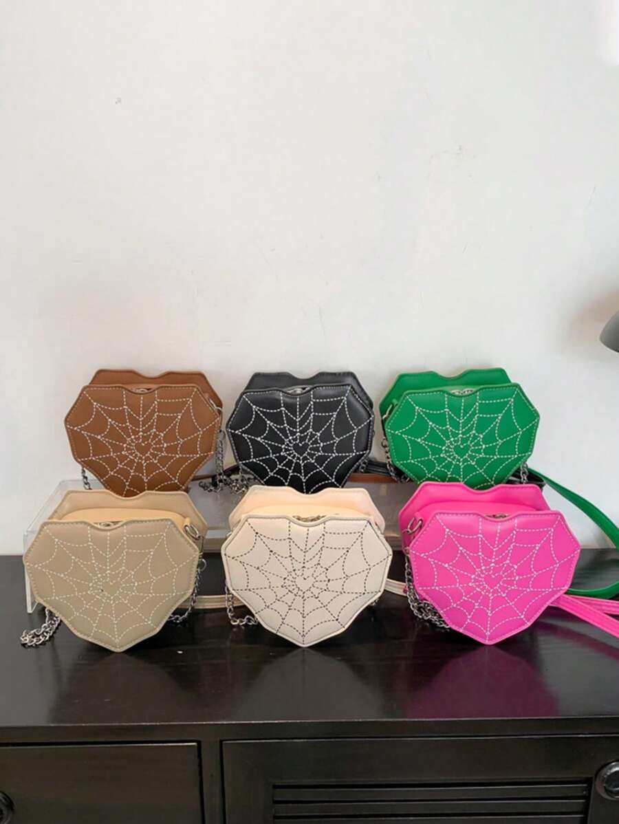 1PC Mini Love Shoulder Bag, Crossbody Unique Design, Cute Casual Style, Multiple Colors Available, Meet Basic Storage Needs, And Versatile, Can Be Matched With Any Good Quality, Strong, Suitable For Daily Travel, Shopping Travel To Show Personalized, A Gift Friends - Mini Heart Crossbody Bag - View 1