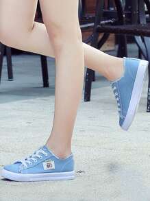 Women's Flat Breathable Casual Shoes, Fashion Platform Sneakers, All Seasons