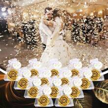 9 pièces/Boîte cadeau de bougies parfumées à la rose simulée, bougies parfumées artisanales, convient pour les souvenirs, les cadeaux de la Saint-Valentin, les bougies d'anniversaire, la décoration de la maison, la décoration des fêtes, la décoration de la chambre, les accessoires de maison, les bougies en forme de rose, cadeaux de la Fête des Mères, remise des diplômes, mariage