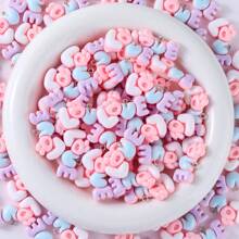 10/30pcs Glossy Resin "LOVE" Letter Pendant, Cute Alphabet Charm For DIY Bracelets Necklaces Earrings Jewelry Making, Valentine's Day Mother's Day Gift