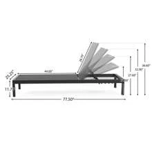 Binlin Adjustable Outdoor Chaise Lounge Chairs (Set Of 2) - Portable Mesh Recliner With 4-Position Backrest, Wheels For Poolside & Patio, Aluminum Frame, Perfect For Sunbathing, Reading, Relaxing