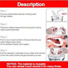 1 Set Teeth Grinding Protection Device, Night Teeth Grinding And Clenching Protector, Silicone Oral Guard
