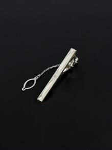 1 件/7 件男士礼服领带夹带链，婚礼商务西装时尚金属领带夹，送给丈夫男朋友的礼物 - 領帶夾 - 查看 12