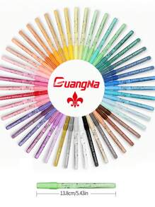 1pc Acrylic Marker Pen For Body Painting, Ceramic Decoration, DIY Photo Album, Graffiti, Art Supplies, Multiple Colors And Styles Available
