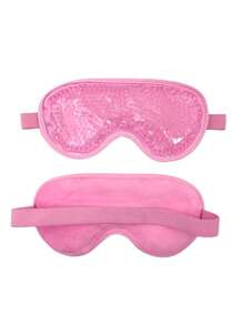 Moisturizing PVC Gel Faux Pearl Eye Mask, Ice Compress & Hot Compress Eye Mask, & Reusable - Multicolor - View 6