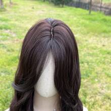 Wig For Women, Natural Water Wave, Middle Part, Long Bang, Long Curly Wigs, Fluffy, Realistic Scalp, Full Wig, Suitable For Daily Wear, Street Photography, Cosplay, Lolita.