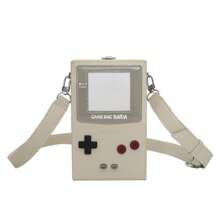 peach tree Casual Pu Leather Crossbody Bag, Game Console Shoulder Bag, Lightweight Sling Chest Bag For Men, Fashion Simple Solid Color Messenger Bag, Outdoor Sports Waist Pack, Gift For Dad/Halloween/Christmas Vintage Sling Bag Sling Bag For Men Mini Bag Small Bag Purse Sling Bag Side Bags For Men New Life Items For Students Men Essentials Anime School Supplies - Nhiều màu - Xem 14