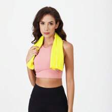 2/1 件吸水超细纤维沙滩游泳速干浴巾，柔软双面毛绒速干沙滩巾，纯色便携式瑜伽健身运动毛巾，沙滩必需品，沙滩配件，泳池浮板