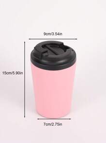1pc Customized Stainless Steel American Coffee Mug, Multifunctional, Easy To Clean, Reusable, High Quality, Fashionable, Minimalist, Colorful, Modern Customization, Leak-Proof, Ideal For All Seasons, Camping, Travel,Multi-Functional,Durable,Ornamental,Reusable,Exquisite,Stylish,High-Quality,Colorful,Modern,Custom,Personalized,Unique,Tea Room,Home,Garden,Office,Home Refresh
