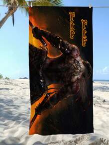 This Beach Towel Features A Unique Muscular Warrior Pattern As The Core Design, With Vivid Colors That Showcase Personalized And Power. Made Of High-Quality Quick-Dry Fabric, It Is Soft To The Touch And Highly Absorbent, Suitable For The Beach, Pool Or Daily Casual Use. Multiple Color And Size Options Are Available, And Customizable Text Is Supported, Making Your Beach Towel One-Of-A-Kind. It Is A Fashionable Essential For Summer Outdoor Activities!