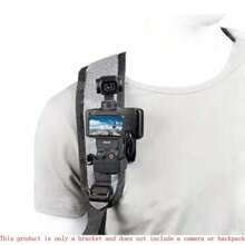 Rucksack Cliphalterung geeignet für DJI Osmo Pocket 3, Rucksack-montiertes Zubehör für Egoperspektive für DJI Osmo Pocket 3, mit Verlängerungsadapter