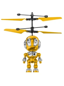 Space Warrior Gesture Sensing Flying Mecha, Hovering Flight Gesture Sensor Flying Toy For Kids, Smart Sensing Flying Drone, Perfect For Holiday Gift - Multicolor - View 9