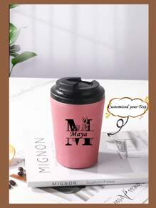 1pc Customized Stainless Steel American Coffee Mug, Multifunctional, Easy To Clean, Reusable, High Quality, Fashionable, Minimalist, Colorful, Modern Customization, Leak-Proof, Ideal For All Seasons, Camping, Travel,Multi-Functional,Durable,Ornamental,Reusable,Exquisite,Stylish,High-Quality,Colorful,Modern,Custom,Personalized,Unique,Tea Room,Home,Garden,Office,Home Refresh