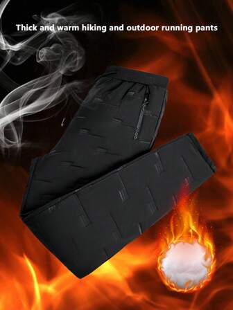 Pantaloni da sci impermeabili, antivento e termici imbottiti per la neve, per giovani