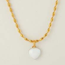 A Fashionable And Personalized Collarbone Necklace Bohemian Retro Heart-Shaped Pendant Necklace Women's Fashion Jewelry - Love - View 8