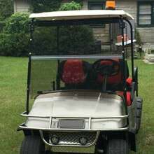 Golf Cart Fold Down Tinted Windshield Windscreen For EZGO TXT 1994-2013 2014