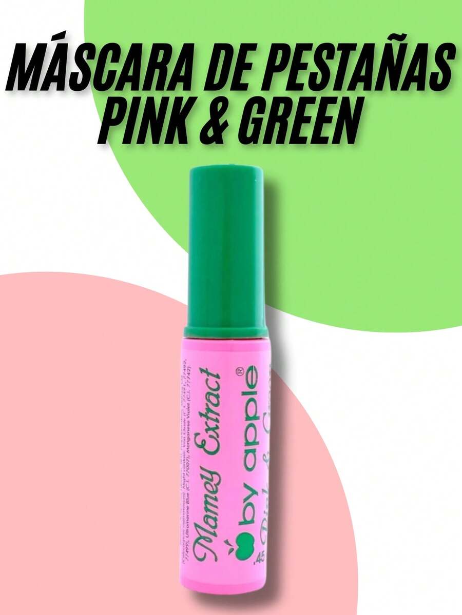Máscara de Pestañas Pink & Green con Extracto de Mamey Super Lash - Rosa - Ver 1