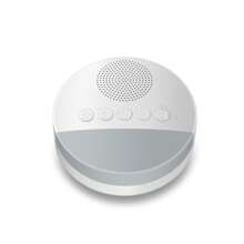 1 pieza Máquina de ruido blanco, Máquina de luz y música para dormir, Máquina de sonido portátil para bebé y adultos, Luz nocturna LED con brillo ajustable, Características de batería potente de 1200mAh, Temporizador de 3 velocidades, 21 sonidos relajantes, Cancelación de ruido para oficina y dormir, Alimentación nocturna, Terapia de sonido para el hogar, Viajes, Registro, Regalos de cumpleaños y festividades - Blanco - Ver 13
