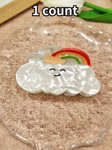 有趣的树脂云发夹，适合优雅的头发，非常适合女性的发夹，适合日常生活的所有装饰 - 彩色 - 查看 16