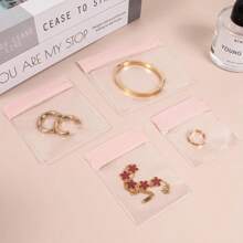 10pcs EVA Anti-Oxidation Jewelry Storage Pouches - Sealable Display Bags For Earrings, Rings, Necklaces, Bracelets - Ideal For Travel And Gifts - Multicolor - View 11