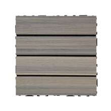 户外共挤地板，露台、花园、浴室用防腐复合木甲板砖，防滑浴垫，户外阳台、露台、屋顶、后院用防水甲板砖，塑料甲板砖