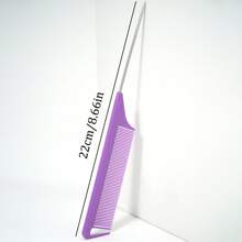 10/5/3 件/1 件染发尖尾梳、发刷、梳子、美发工具、理发沙龙美发产品及配件美容旅行必需品、返校、旅行度假必需品、女士发饰、刷子、发刷、边刷、刷头发、发梳、梳头发、顺发刷、球刷、迷你发刷、发刷套装、木梳、发刷、发刷、发梳、理发、美发工具、美发产品、发饰、光滑后刷、护发、发梳、理发配件、梳头发、卷发刷、旅行、美发用品、顺发刷、球刷、迷你发刷、发饰、卷发产品、美发设备、配件、圣诞节、理发配件、发饰、美发、木梳、旅行必需品、旅行必需品、发型、美发 - 紫色 - 查看 3