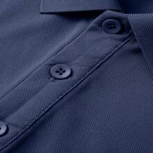 MHP BMW Men's Polo Shirt, Sporty And Sophisticated Style, Premium Mesh, 3-Button Closure - Màu xanh hải quân - Xem 2